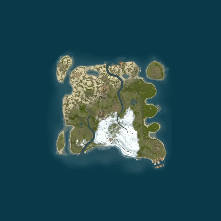 Map of My Apex Rust Server