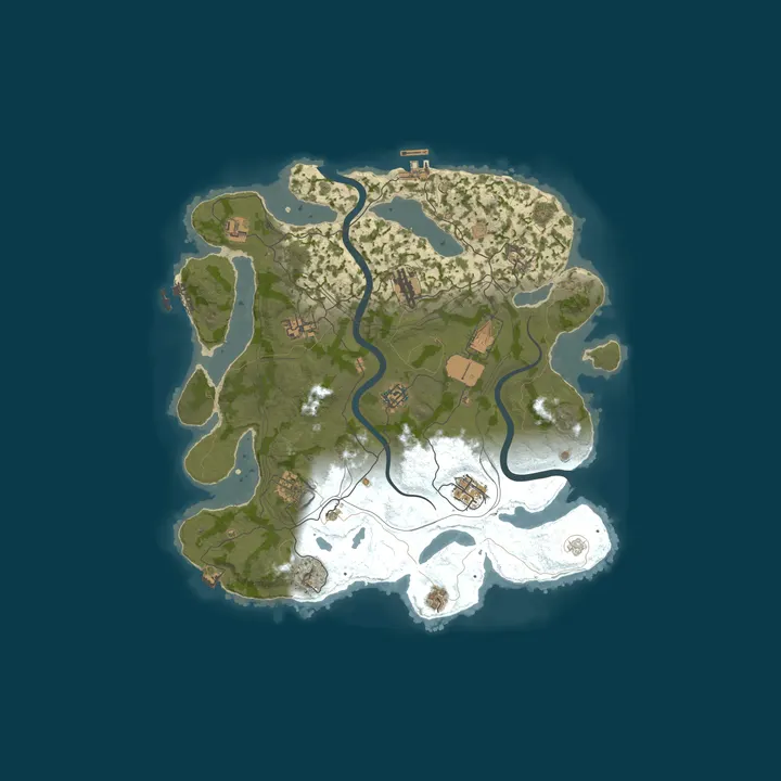 Map of GORGONA [X1000 | PIRATE/NON-STEAM | LOOT+ | FPS++]