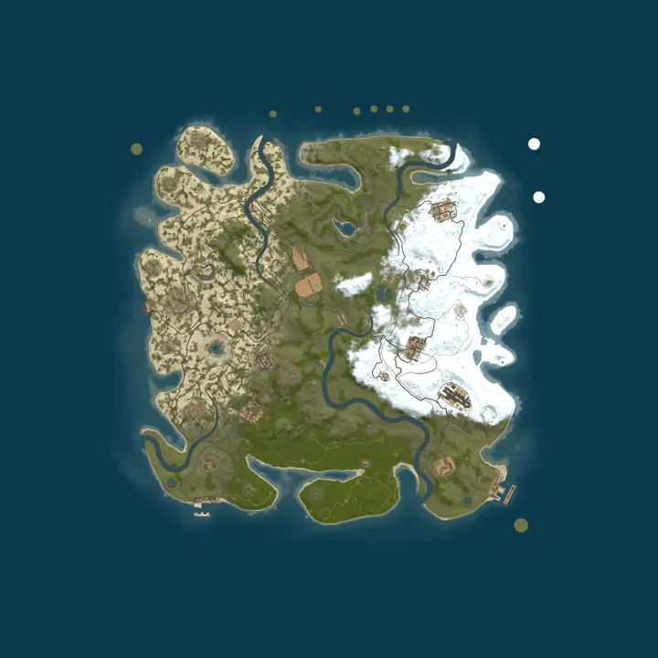 Map of Freedom PVE | 5x | Refined Loot | Raid Bases