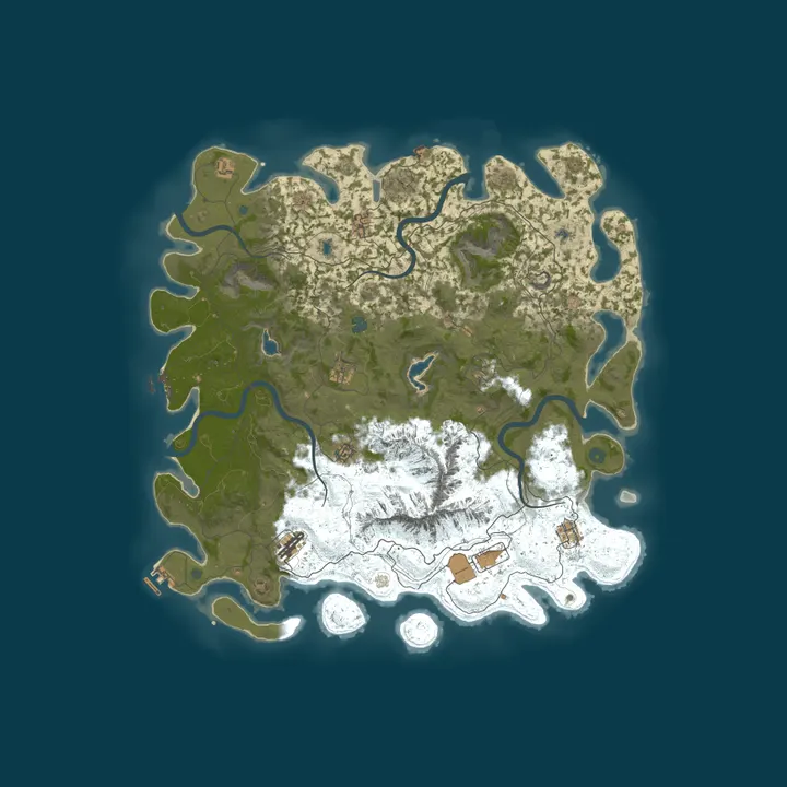 Map of The Green 2.0 | 2x, 1/4 Upkeep | Free Minis | Weather | No BP W