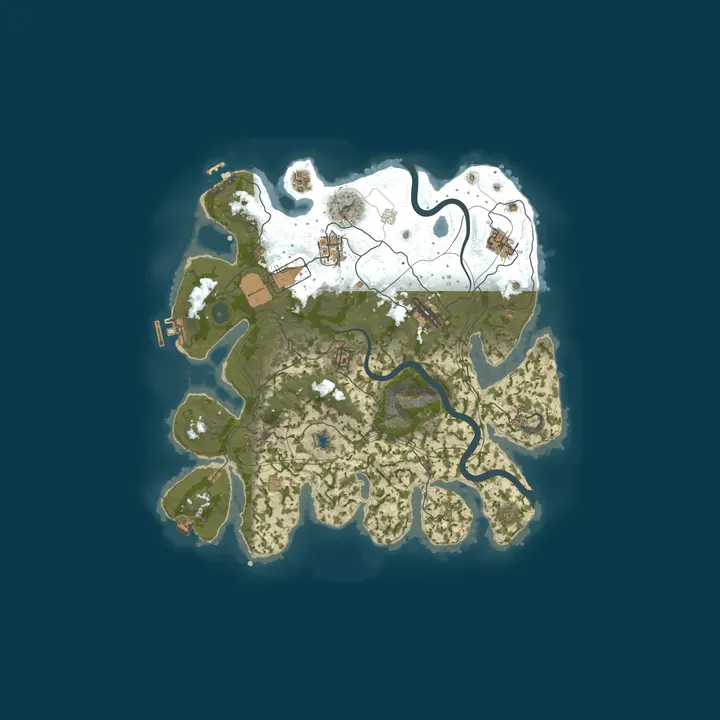Map of » ProjectGaming.gg | 3X Vanilla | Solo/Duo/Trio | WIPED 10/9