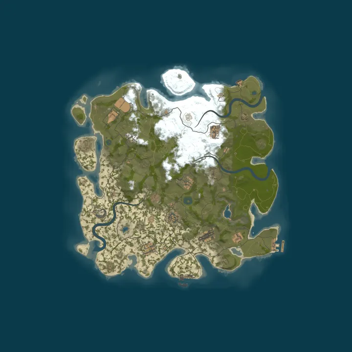 Map of RedMoon (In Development)