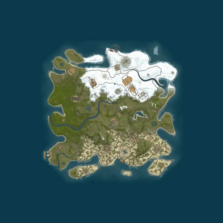 Map of Maric Rust [KITs]. Wipe 09.10