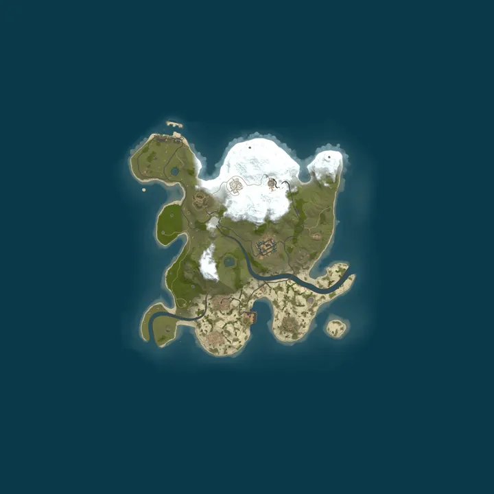 Map of RustHytten - [DK] 2x