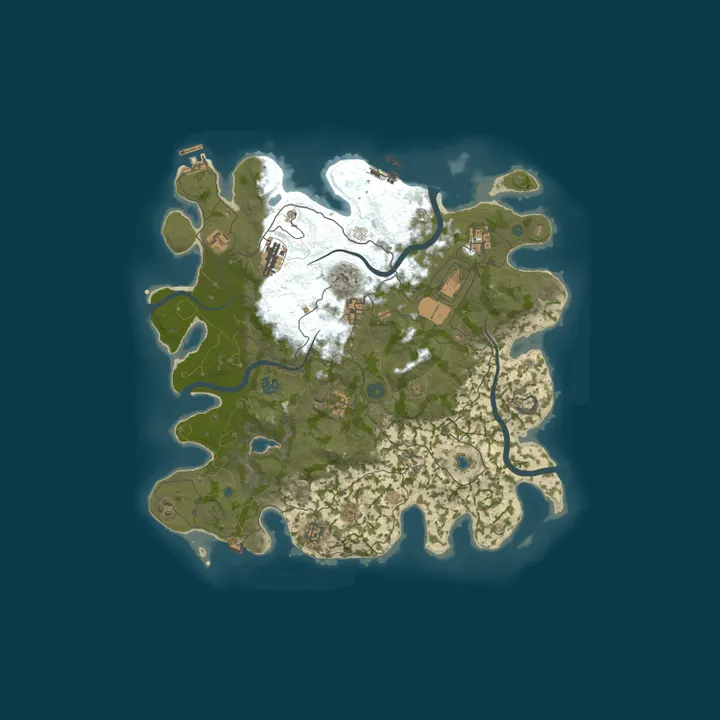 Map of ANGRY RUST x20/x10/x5 | WIPE 12.10 | MAX 5 | LOOT+
