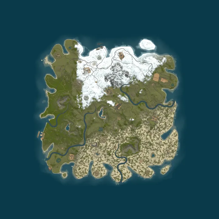 Map of Kuzbass x2 Classic| next wipe 29 октября