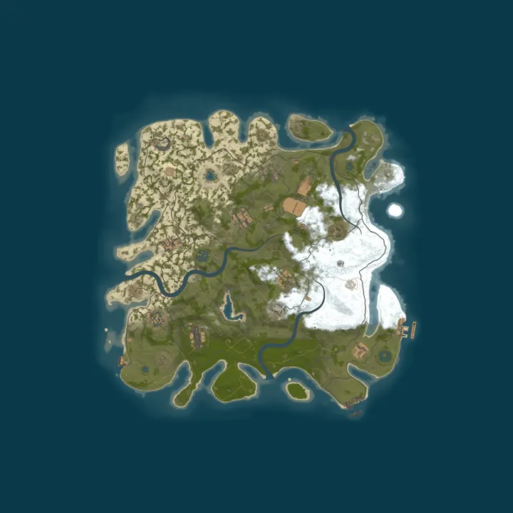 Map of Rustbois Dallas | No Decay | Solo/Duo/Trio